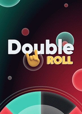 Official Crash Games logo: Double Roll by Turbo Games at Betico Casino