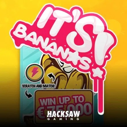 It’s bananas! game by Hacksaw Gaming – logo hosted on Betico Casino