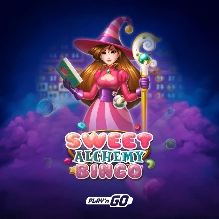 Official Lottery logo: Sweet Alchemy Bingo by Play'n GO at Betico Casino